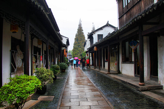 周庄江南水乡民居古民居老建筑