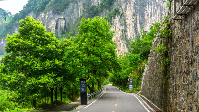 游览车道