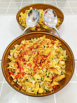 爆辣蛋炒饭