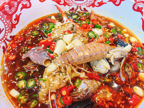 捞汁小海鲜捞汁海鲜