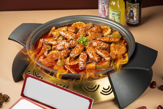 翅中肉蟹煲
