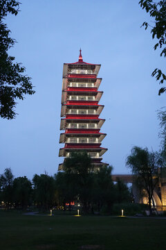 中国大运河博物馆夜景