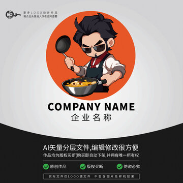 学生帅哥少年墨镜LOGO青年