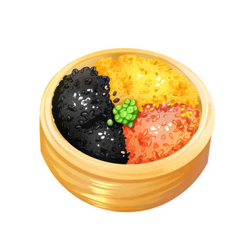 三色饭