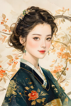 古风美女图