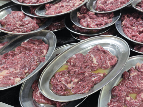牛肉火锅配菜