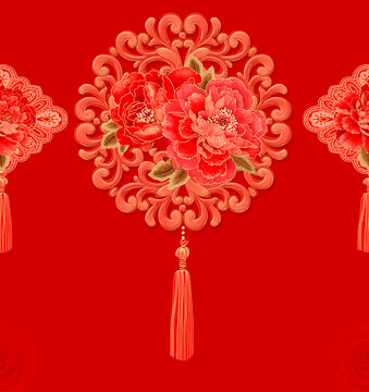 金线牡丹花