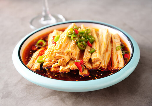 麻辣腐竹