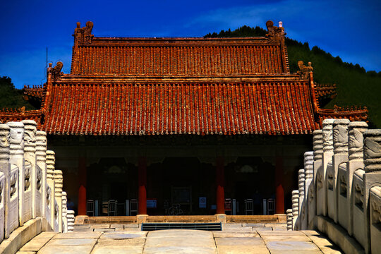 清东陵慈禧陵地面建筑
