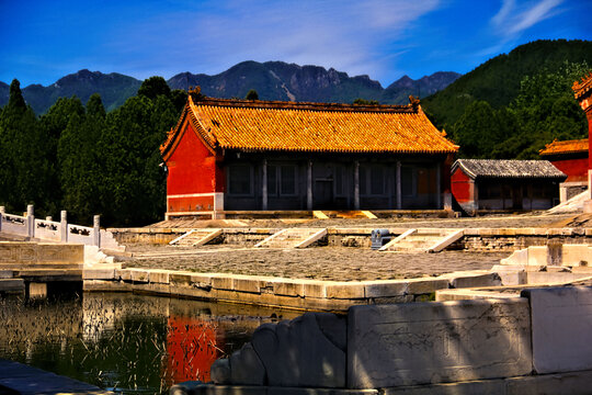 清东陵慈禧陵地面建筑