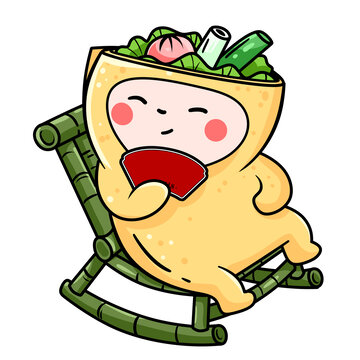 煎饼卡通形象