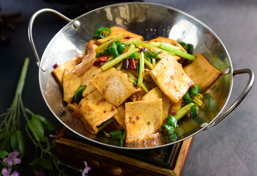 干锅千页豆腐千叶豆腐