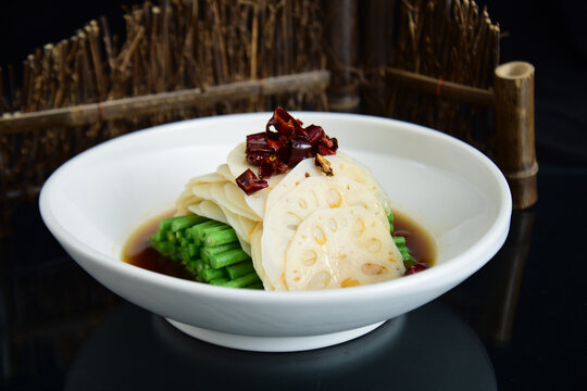脆藕豇豆
