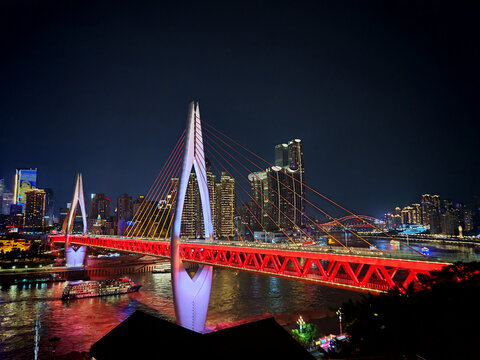 重庆城市千厮门大桥