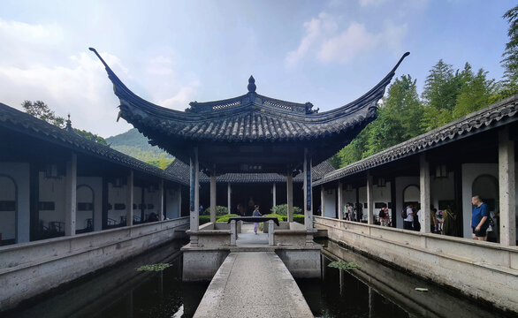 古建筑兰亭右军祠