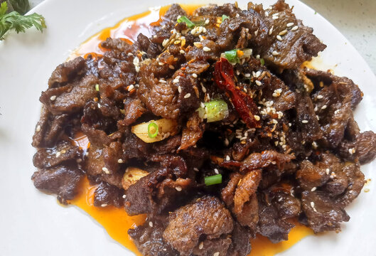 香辣牛肉