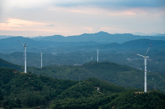 风车山山顶风景