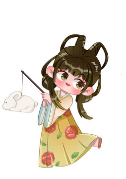 古风Q版小女孩