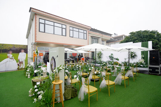 农村婚礼场景