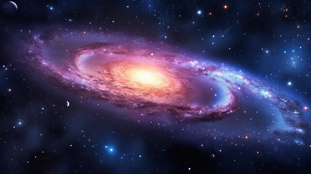 壮观的螺旋星系