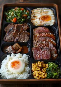 日式牛肉饭便当