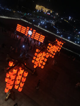 洛阳应天门夜景