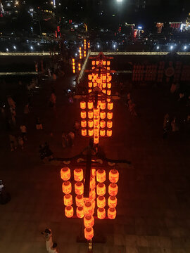 洛阳应天门夜景