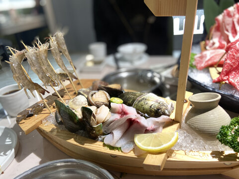海鲜火锅