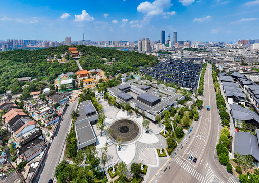 航拍徐州云东文化街区