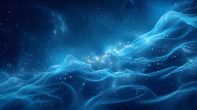 科幻星云的AI图片