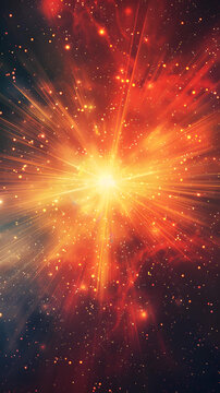 壮观的星云和星系碰撞
