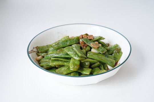 扁豆角炒肉