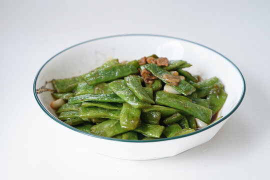 扁豆角炒肉