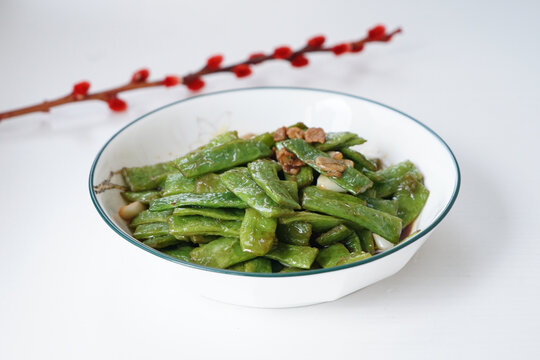 扁豆角炒肉