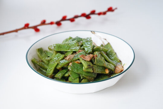 扁豆角炒肉