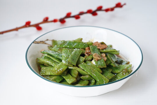 扁豆角炒肉