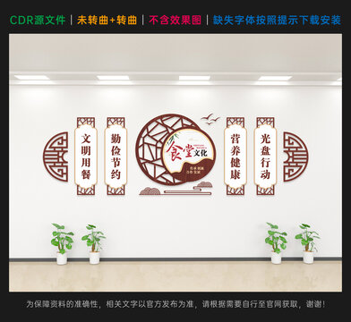 食堂文化墙