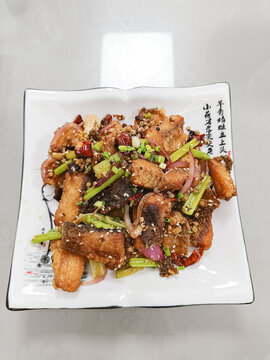 干煸糍粑鱼
