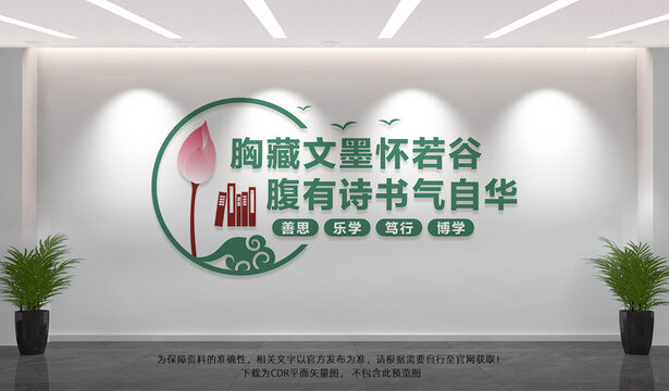 图书馆文化墙