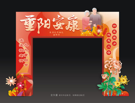 重阳节门楼
