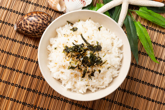 海苔拌饭