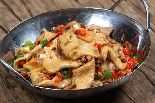 干锅豆腐