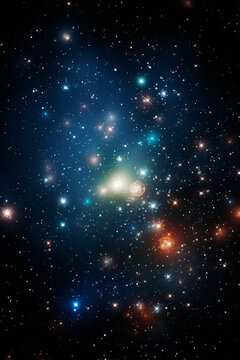 壮观的星系团