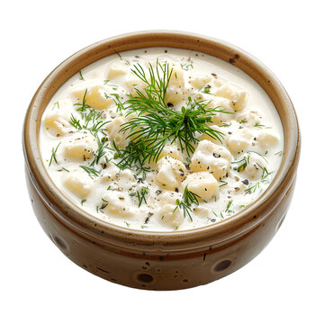 [免抠素材]一碗奶油土豆沙拉