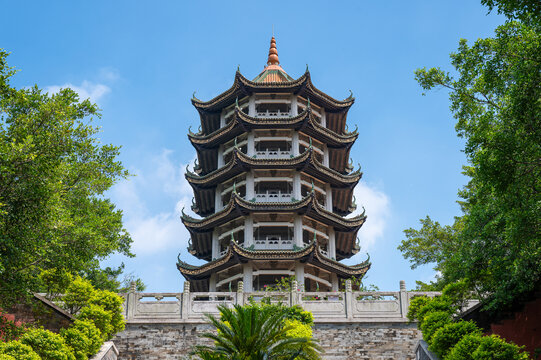 古塔十八罗汉塔七层宝塔