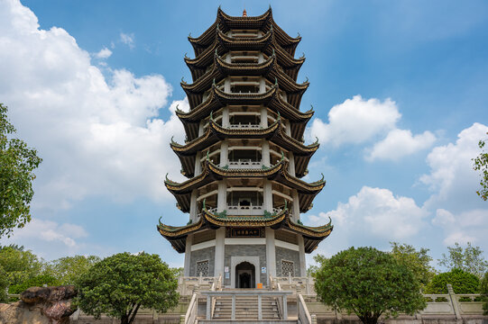 古塔十八罗汉塔七层宝塔