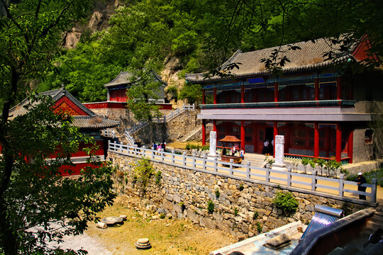 天津盘山上方寺寺院寺庙