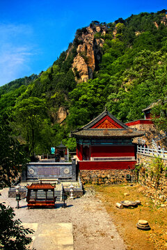 天津盘山上方寺