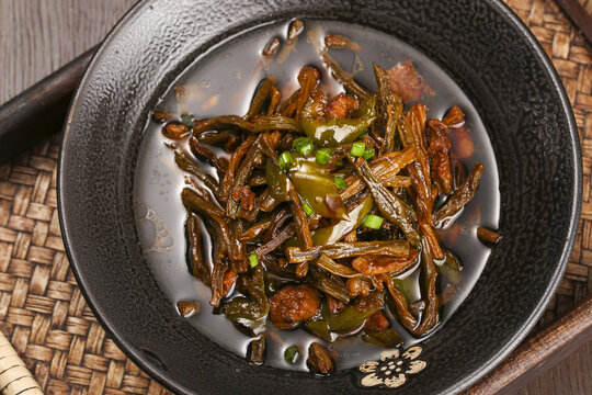干豆角炒肉