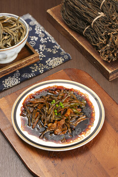 干豆角炒肉